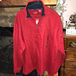 Arrow Men’s 1/4 zip suedes fleece pullover